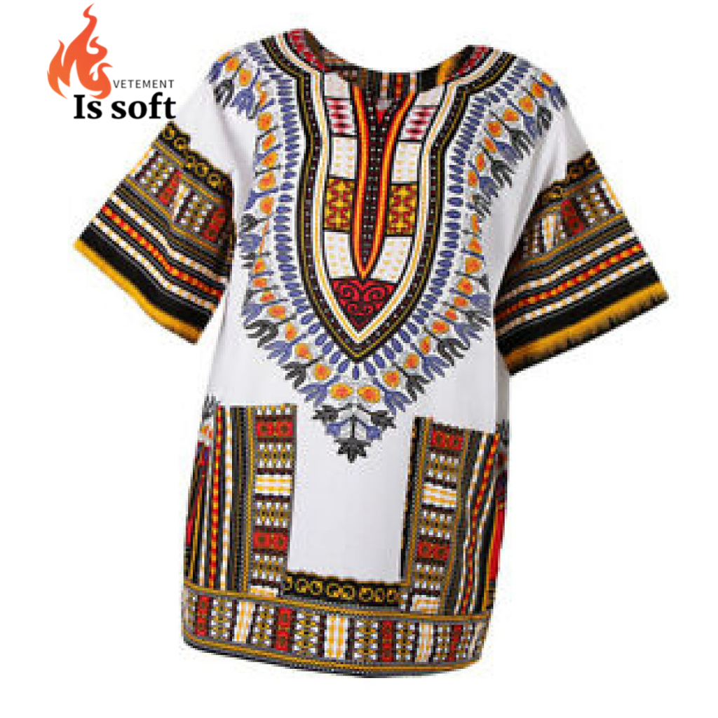 Chemise Africaine Marche Courtes