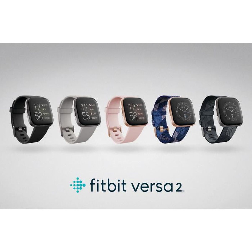 fitbit versa 2 montre rose cuivre rose petale