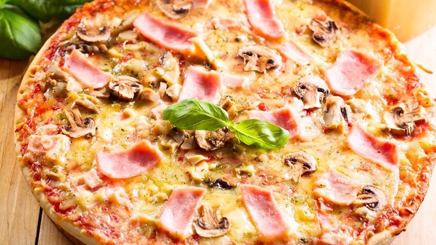 Pizza jambon