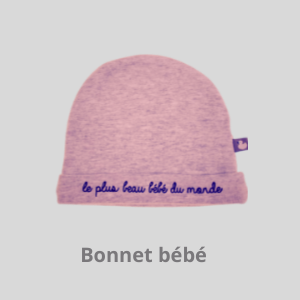 Bonnet bébé en coton