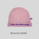 Bonnet bébé en coton