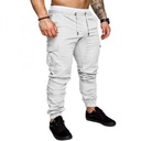 Jeans Pantalon Chasseur - Homme - Blanc