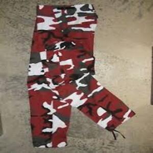 PANTALON CAMO COULEUR TRELLIS