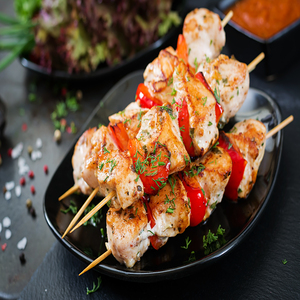 Brochettes de Viande (Poulet)