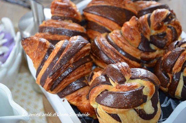 Croissant au chocolats