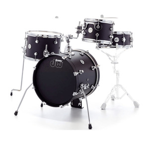 DW DDLM2215BL Design Series 5-piece Shell Pack - Black Satin | Sweetwater