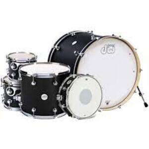 DW DDLM2215BL Design Series 5-piece Shell Pack - Black Satin | Sweetwater