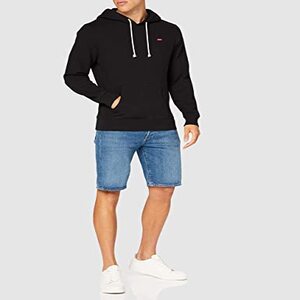 Sweat-shirt à capuche et col rond pour homme, vêtement d'extérieur en coton