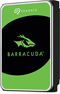 Seagate BarraCuda, 1 To, Disque dur interne HDD – 3,5&quot; SATA 6 Gbit/s 7 200 tr/min, 64 Mo de mémoire cache, pour PC de bureau et portable (ST1000DM010)