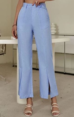 Pantalon taille haute
