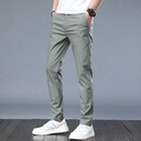 Pantalon en tissu Tencel pour homme