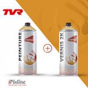 pot de peinture tvr couleur rouge