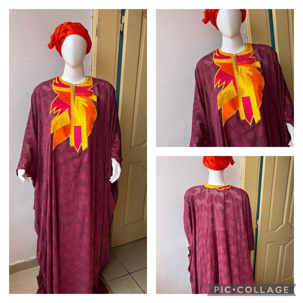 belles pièces unique robe-jupon-foulard