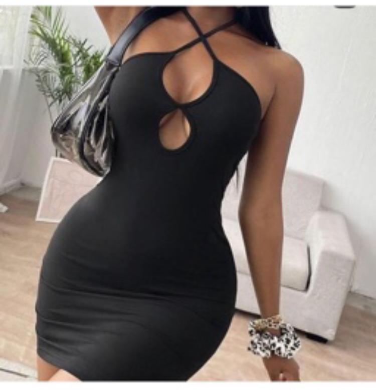 robe moulante 100% coton