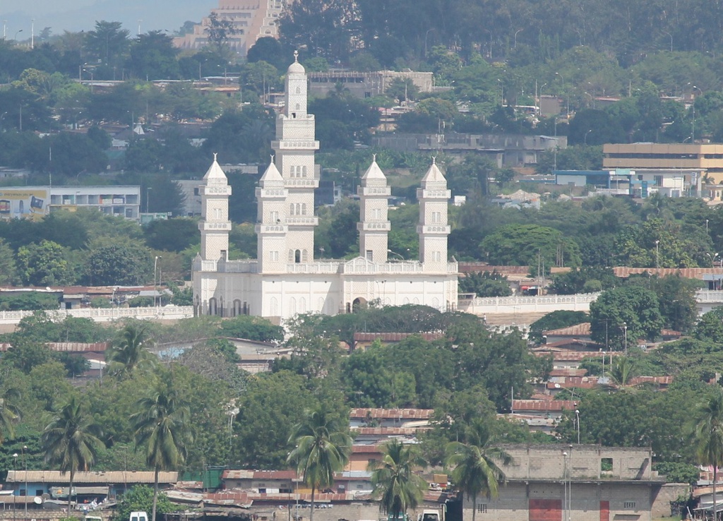 yamoussoukro(La grande mosquée)