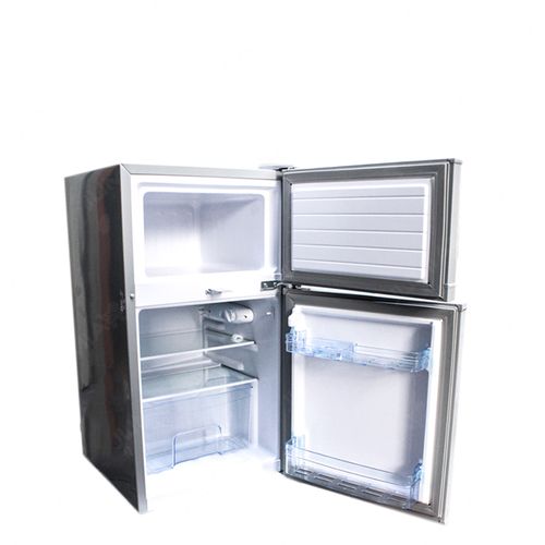 Nasco Réfrigérateur 2 Battants - KNASF2-100S - 80L - Gris