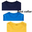 3 Pcs T-Shirt Manches Courtes Pour Homme