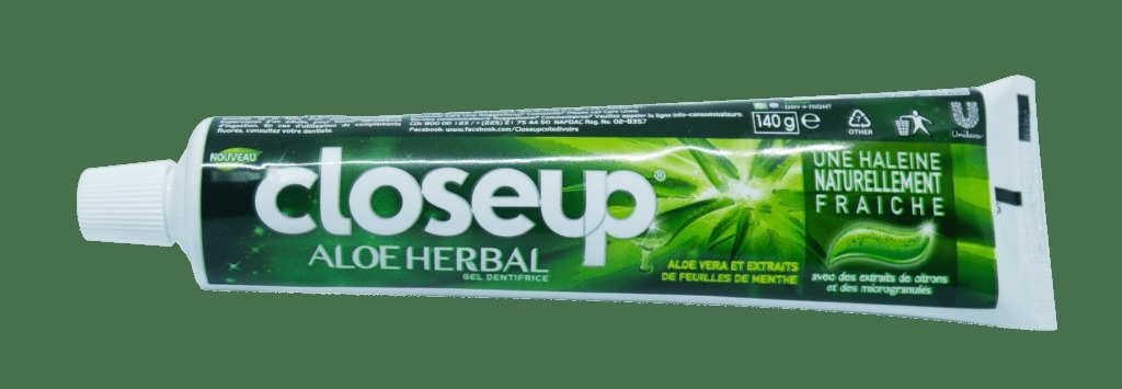 Closeup Dentifrice Aloe vera Herbal - 140G - Multicolore