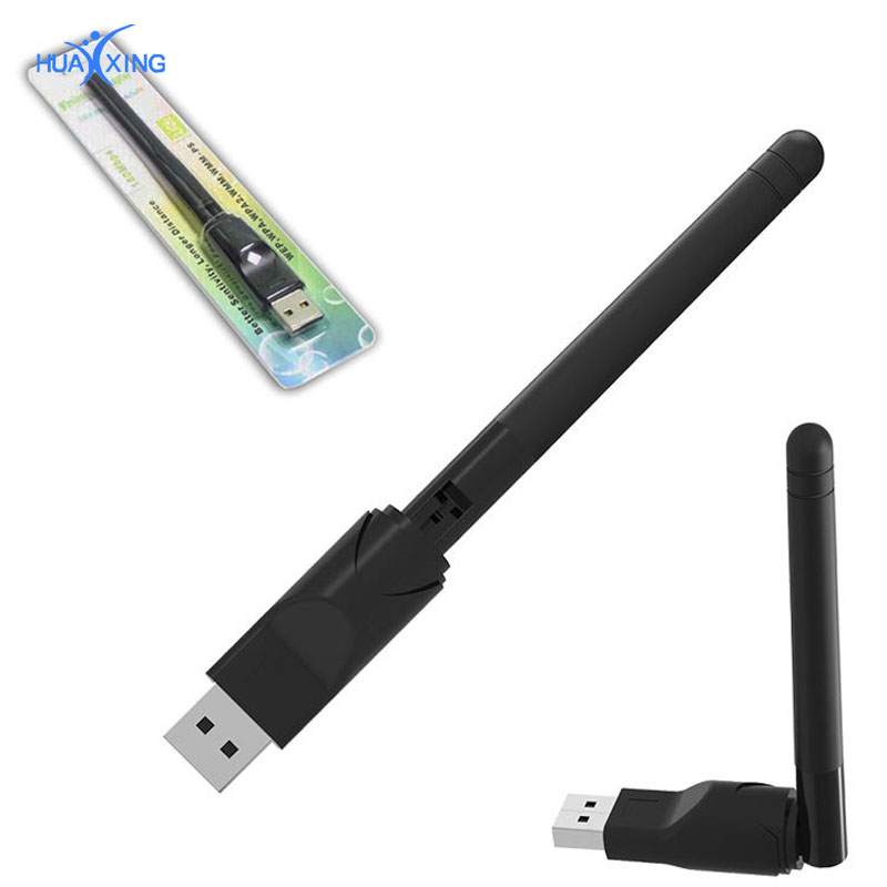 Clé Wifi 300Mbps Mini Wireless Card Adapter 802.11n Lan Adapter - Noir