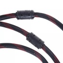 Câble HDMI  - 1,5 Mètres - Noir-rouge