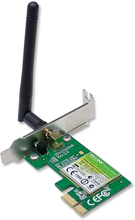 TP-Link Carte Wi-Fi PCI Express 150 MBit/s- Vert
