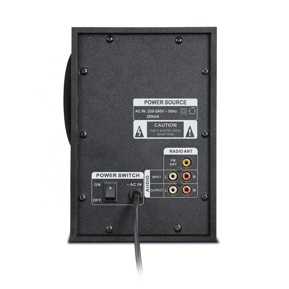 Haut-parleur Portable (basse 8 ", 1 Fil Micro) -