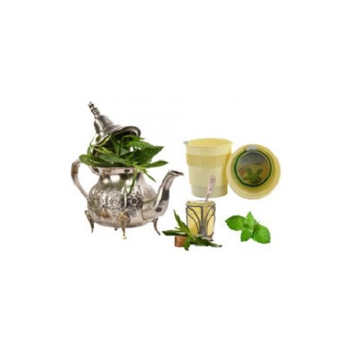 Gobelet Prédosé Thé Saveur Menthe - Blanc