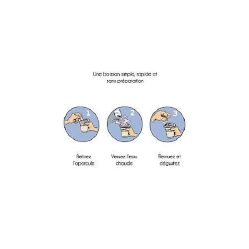 Gobelet Prédosé Thé Saveur Menthe - Blanc