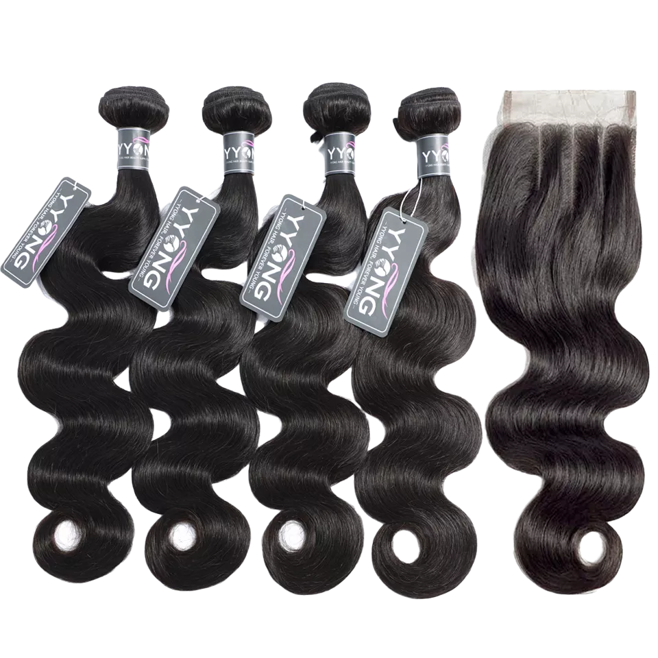 TISSAGE NATUREL 4BOULES + CLOSURE