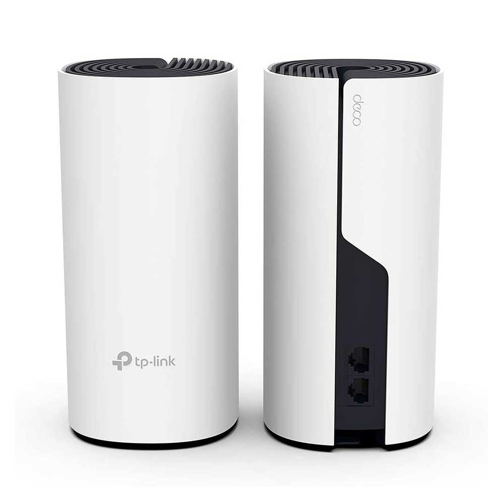 TP-Link Deco WiFi Mesh + CPL 1000Mbps Deco P9(3-pack) Système WiFi Pour Toute La Maison - Couverture WiFi De 400㎡, 2 Gigabit Ethernet Ports, Contrôle Parental, Idéale Pour Grande Maison De Murs épais
