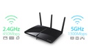 TP-Link Modem Avec Routeur Gigabit ADSL2+ AC1200 Double Band - Archer D5  - Noir