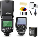 Godox V860ii-C Kit Flash Speedlite Flash Pour Nikon  DSLR (Wireless Système De X, écran LCD) Noir