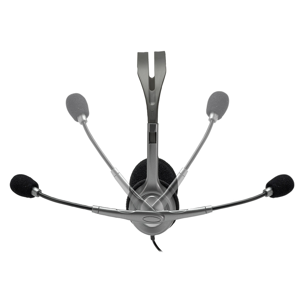 Logitech Casque Logitech H111 Filaire, Ecouteurs Stéréo Avec Micro Anti-parasite Noir