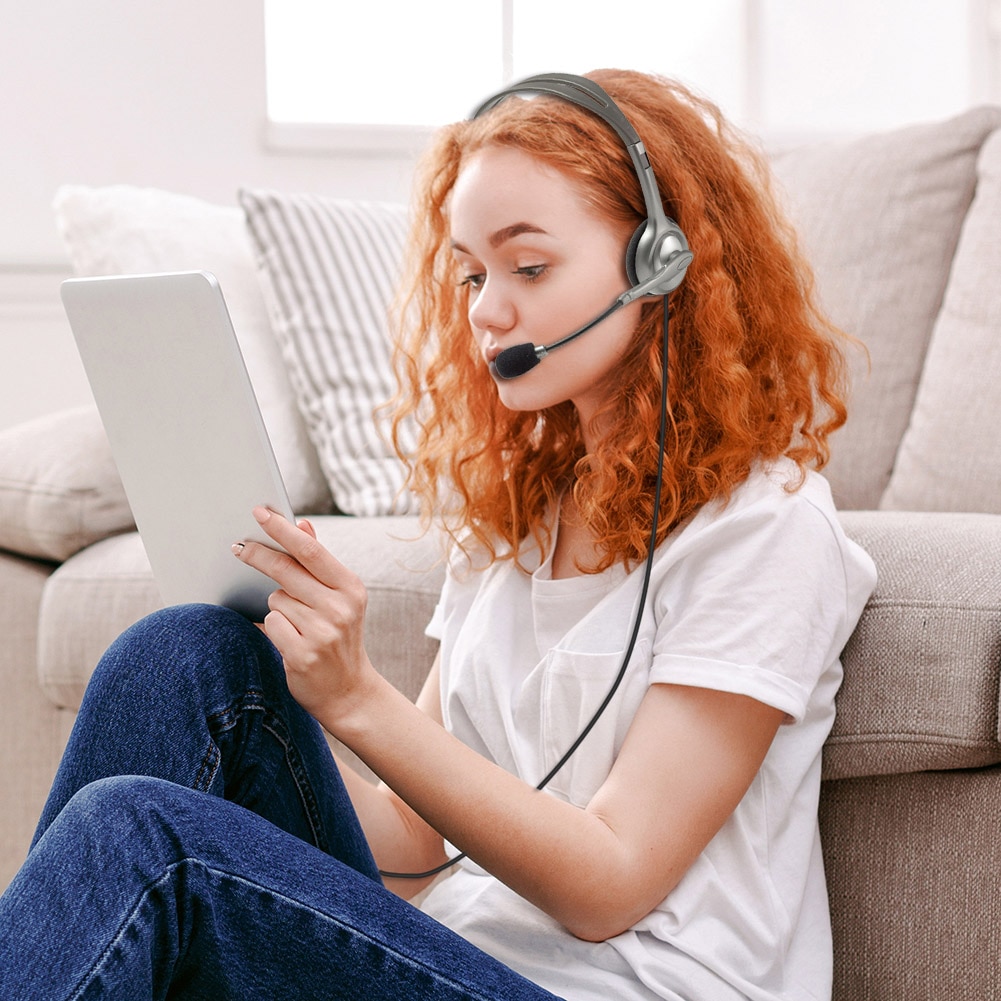 Logitech Casque Logitech H111 Filaire, Ecouteurs Stéréo Avec Micro Anti-parasite Noir