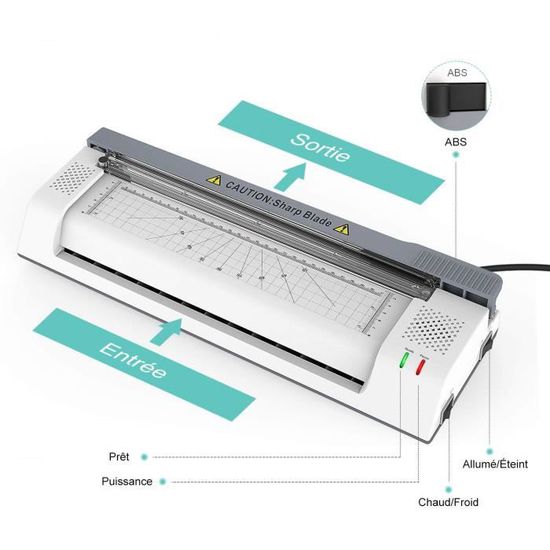 Machine à Plastifier - A3 / A4 / A5 / A6