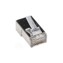 Tecno Connecteur RJ45 Blindé - 20 Pièces - Gris