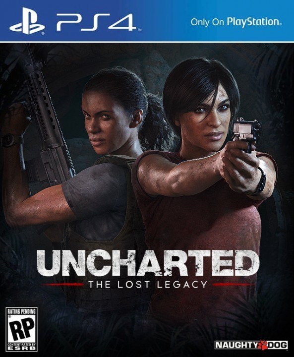 Naughty Dog Uncharted : The Lost Legacy Pour Ps4 - Bleu