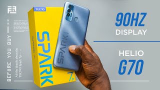 Tecno Spark 7p  - 6,8'' HD+ - 4G - 64GB ROM + 4GB RAM - 16Mpx/8Mpx -  5000mAh - Bleu