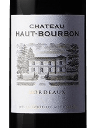 Vin Rouge - Chateau Haut Bourbon Ac Bordeaux - 75Cl