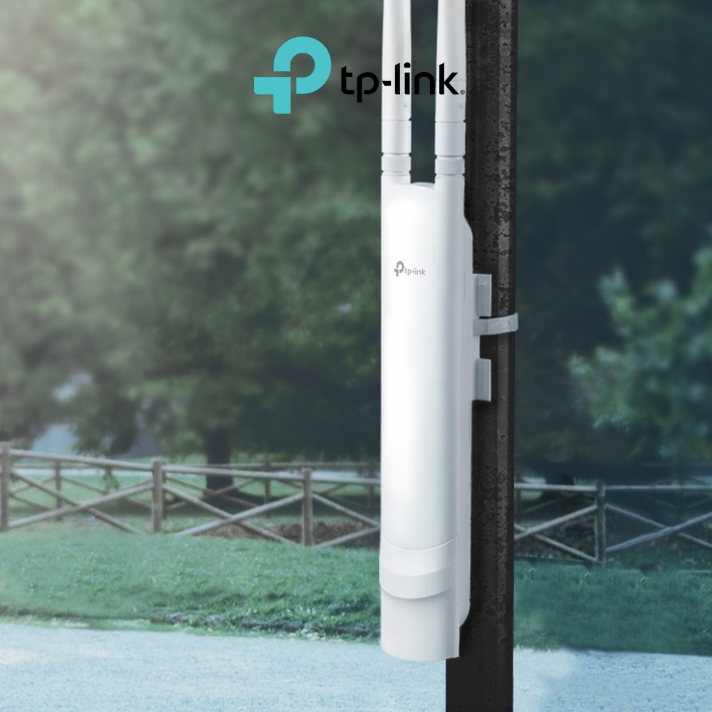TP-Link Point D'accès Extérieur Sans Fil N 300 Mbps - Tp-Link EAP110-Outdoor - Logiciel + Portail Captif Fournit