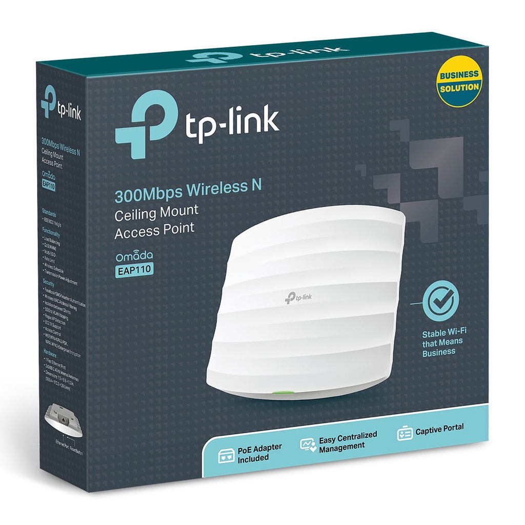 TP-Link Point D'accès WiFi N 300 Mbps  EAP115 - Plafonnier