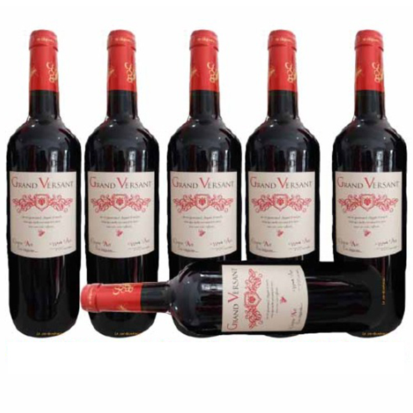 Vin Rouge - Comte Des Vallées - 2015 - 12% - 750 ML