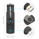 Imation CLE USB - Pack De 2 CLE USB 8GB - 2.0 - Noir