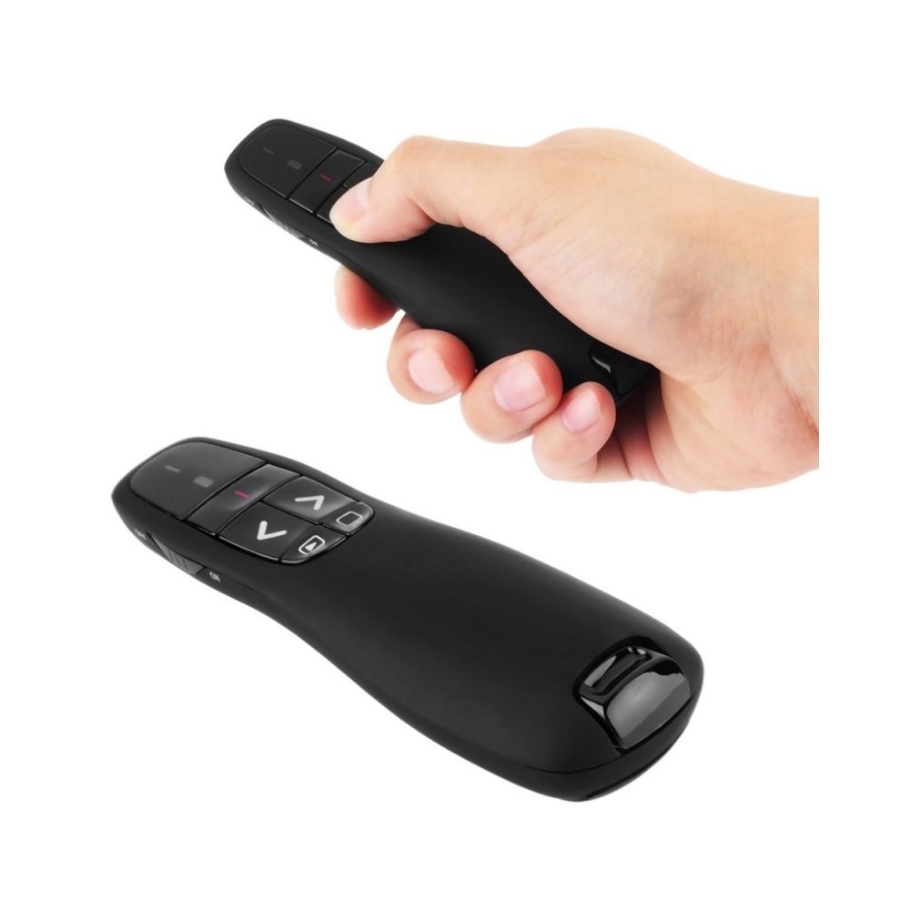 Telecommande Presentation Avec Prointeur Laser - Noir