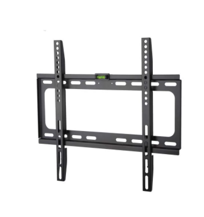Support Mural Fixe - Compatible - TV - 14-42 Pouces + Support Mural DVD/Décodeur - Noir