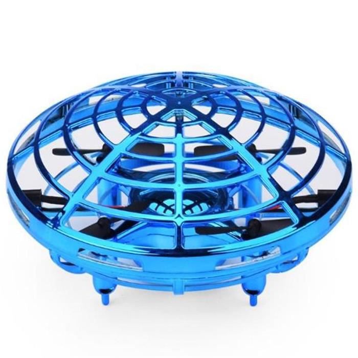 Mini OVNI Volant  RC Infrarouge À Détection De La Main Hélicoptère Anti-collision D'avions Induction Quadrirotor Jouets Pour Enfant