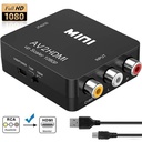 Mini Prise AV / RCA / CVBS Vers Un Convertisseur HDMI Scaler 1080P (emballage Endommagé)