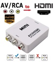 Mini Prise AV / RCA / CVBS Vers Un Convertisseur HDMI Scaler 1080P Adaptateur Vidéo AV2HDMI Pour HDTV TV PS3 PS4 PC DVD Xbox Projecteur
