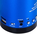 Mini Haut Parleur Lecteur MP3 Micro USB - Bleu