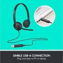 Logitech Casque Logitech H340 Réducteur De Bruit Avec Micro USB